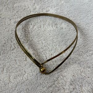 Vintage Gosford Park Ball Loop Collar Necklace